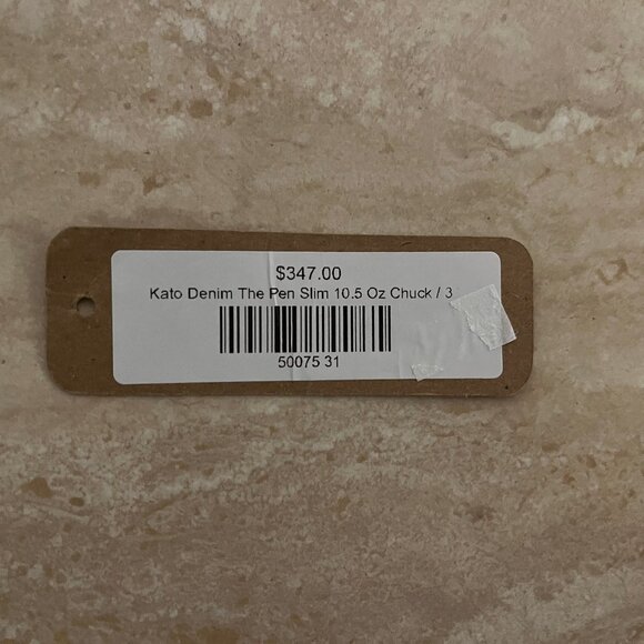 Hiroshi Kato- The Pen Slim - Chuck 10.5oz Selvedge- Size 31 - Picture 5 of 11